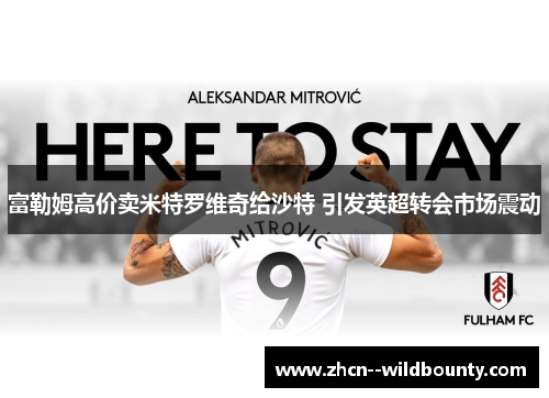 富勒姆高价卖米特罗维奇给沙特 引发英超转会市场震动